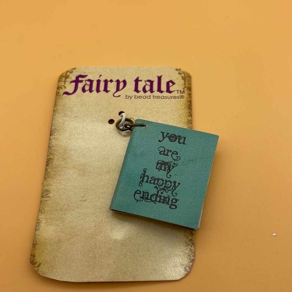 bead treasures fairy tale charm you are my happy ending (For Bundles Only)